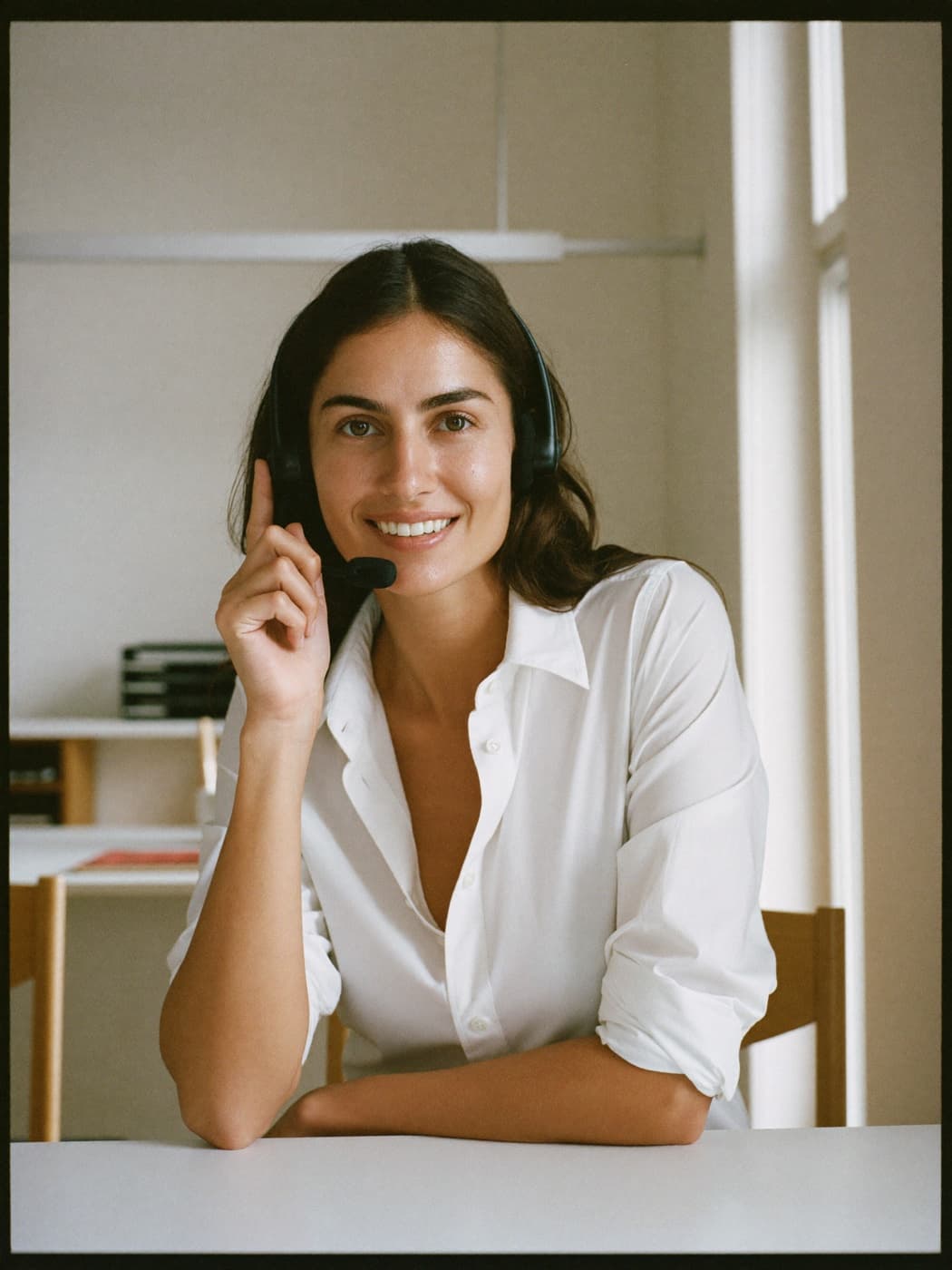 A Vera Connect Group team member at her desk